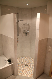Ferienwohnung 1 - Badezimmer