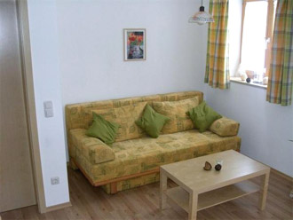 Ferienwohnung 1 - Wohnbereich