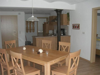Ferienwohnung 1 - Wohnbereich Küche