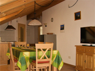 Ferienwohnung 2 - Wohnbereich Küche